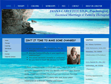 Tablet Screenshot of drdianacarleton.com
